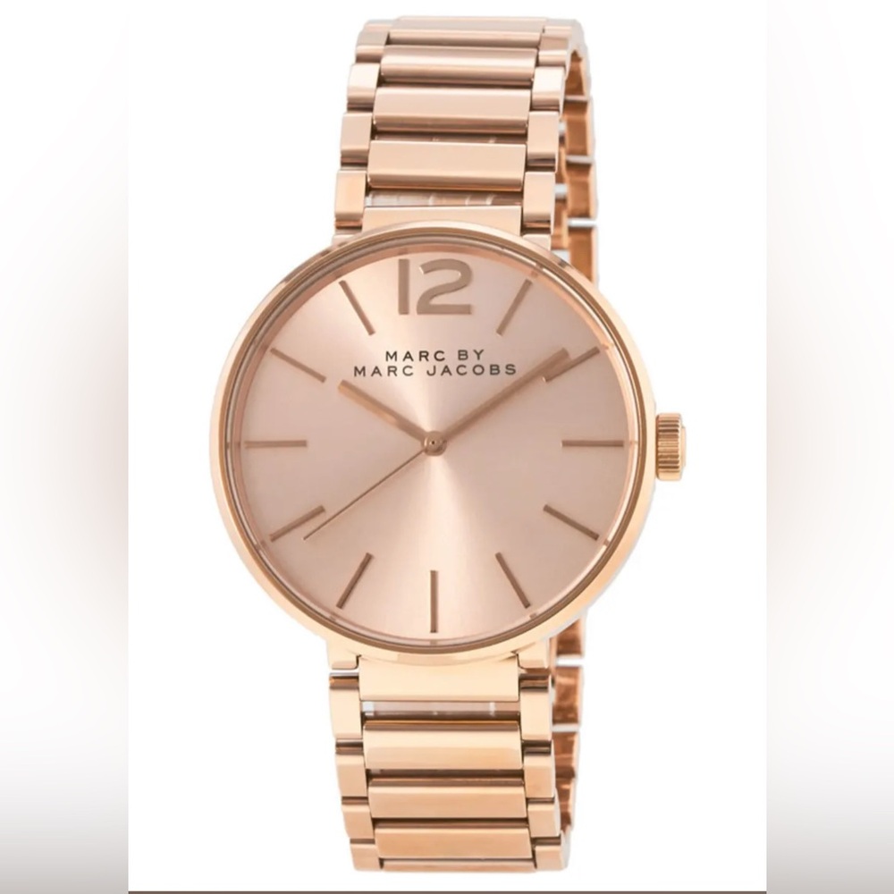 Marc by Marc Jacobs Peggy Rose Gold-Tone Sunray
